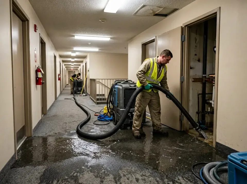 multi-unit-apartment-hallway-f-005 — frequently asked questions, Emergency Burst Pipe Water Extraction & Removal in Parole,…